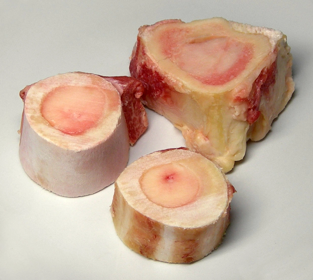 Real beef marrow bones